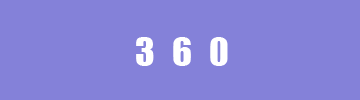 360 pixels wide